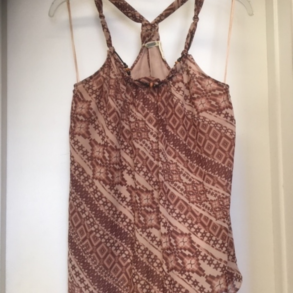 Guess Split Back Open Tank Top Euc - image 2